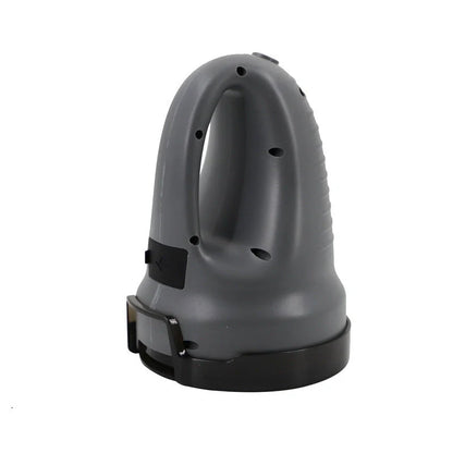 Electric snow scraper in yellow with USB charger for quick ice removal