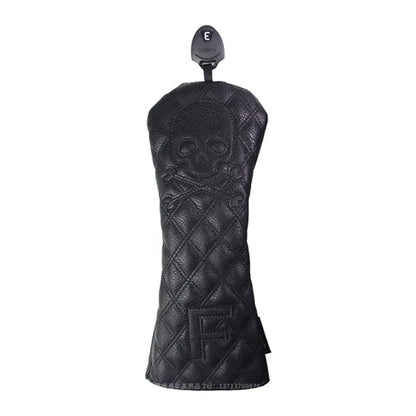 Golf waterproof protective cover for wooden poles in black and white options