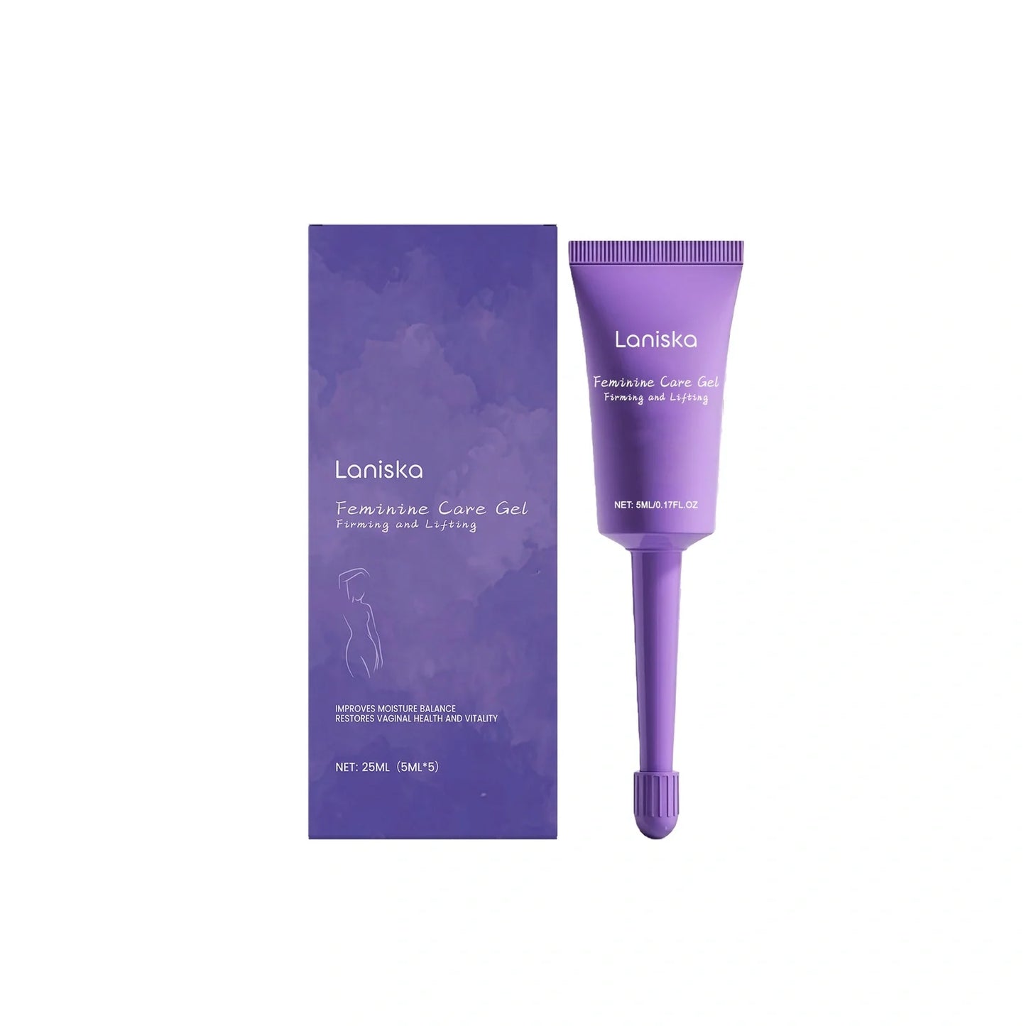 25ml tube of private parts care gel with menthol and mint extract for intimate hygiene
