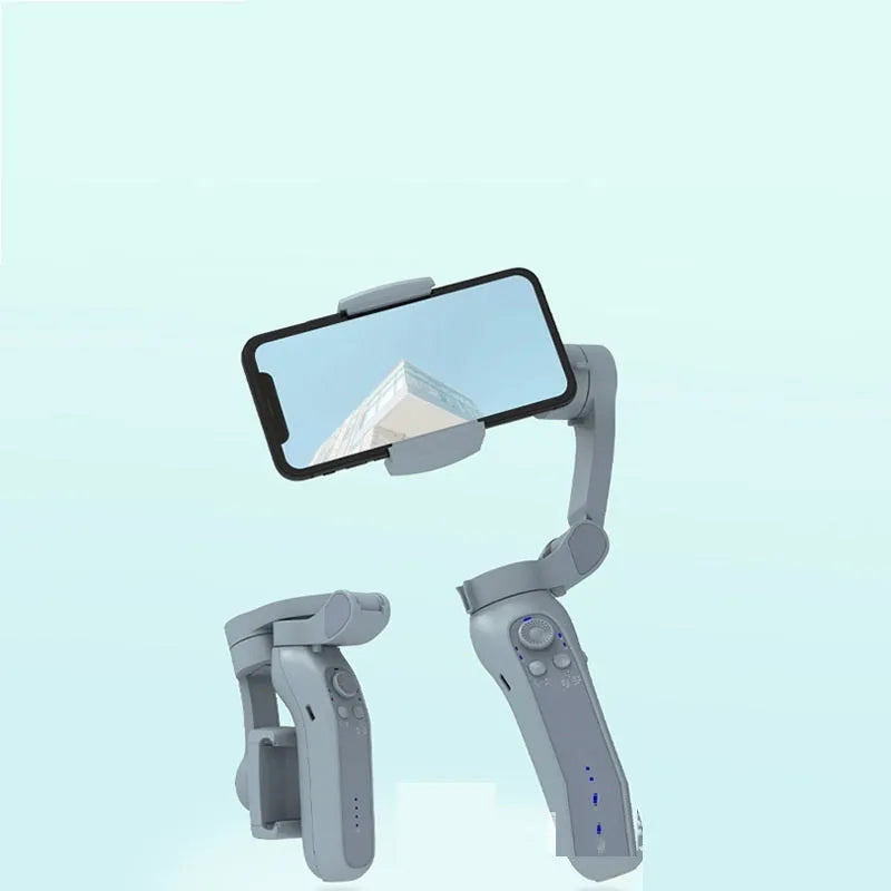 L7B PRO folding three-axis gimbal mobile phone stabiliser with ABS+DC frame for Android and iOS