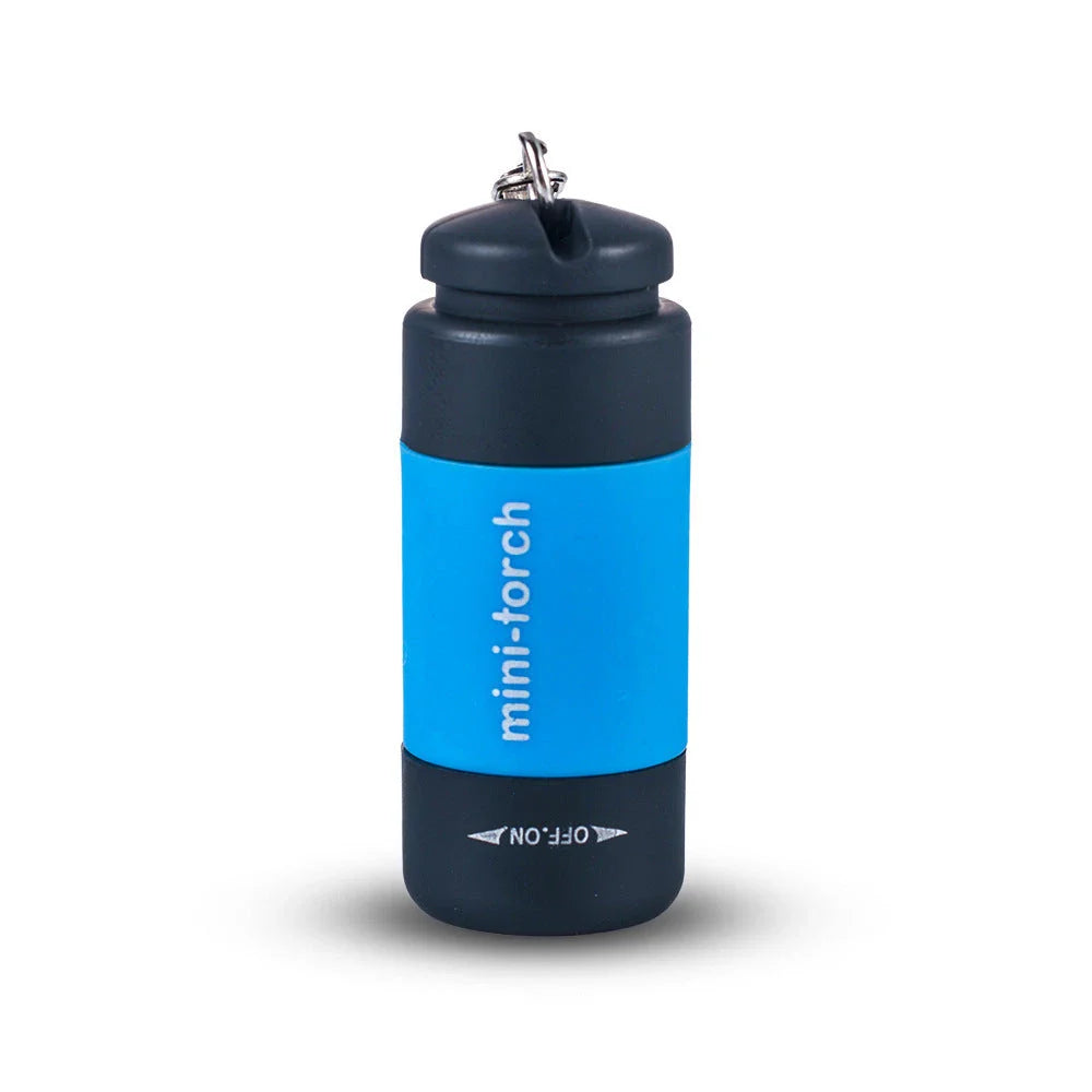 Compact and Versatile USB Rechargeable Flashlight in Various Colors