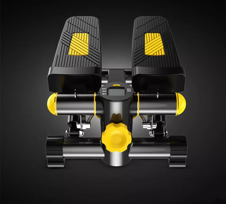 Golden hydraulic mini stepper for home fitness with silent operation