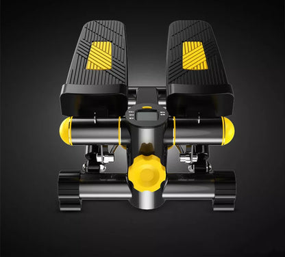 Golden hydraulic mini stepper for home fitness with silent operation
