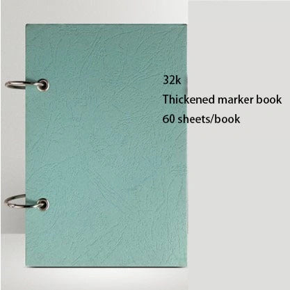 Premium sketchbook with high-quality marker paper in various colours and sizes