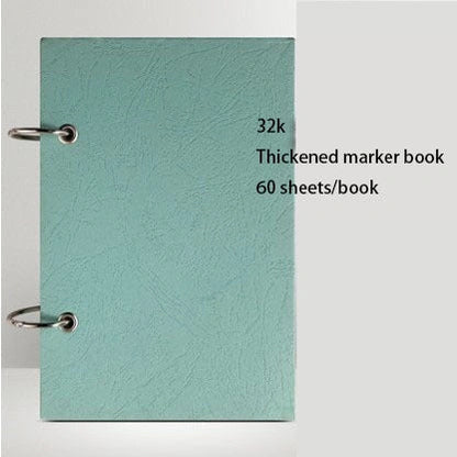 Premium sketchbook with high-quality marker paper in various colours and sizes