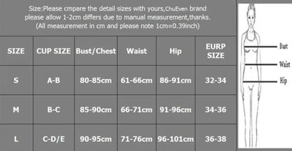 Coffee colour women's swimsuit with split-front design and bikini style