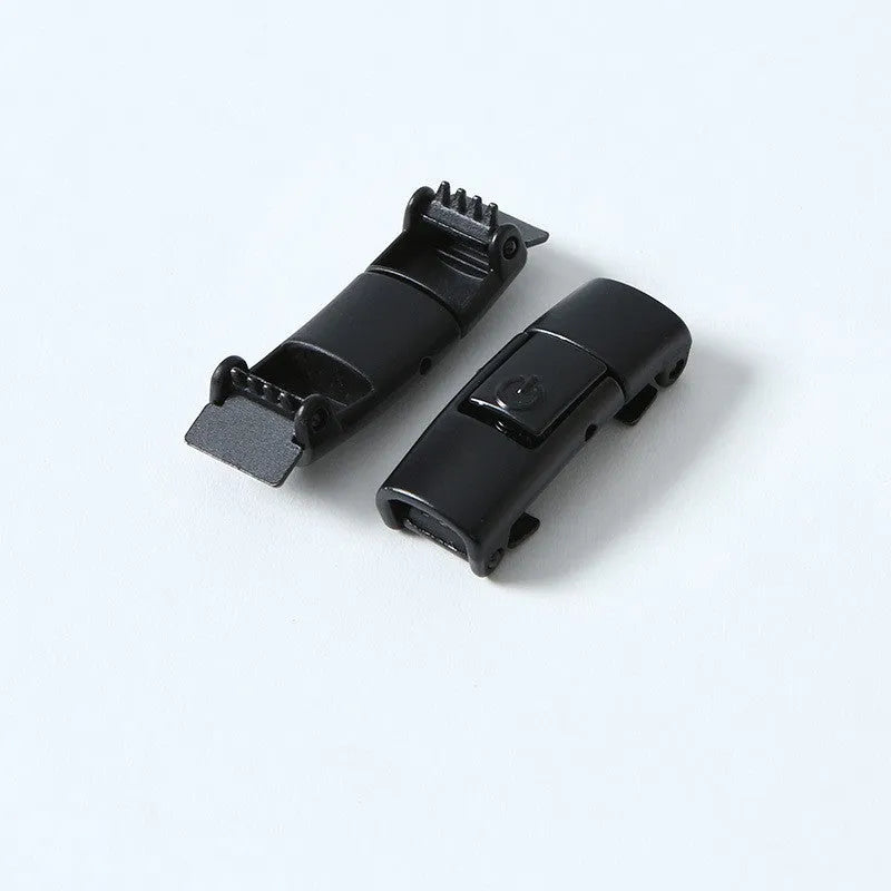 Press lock elastic shoelace with 8mm widened flat profile in assorted colours.