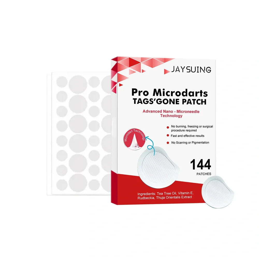 Skin nursing adhesive bandage with micro needle patches for wart removal care
