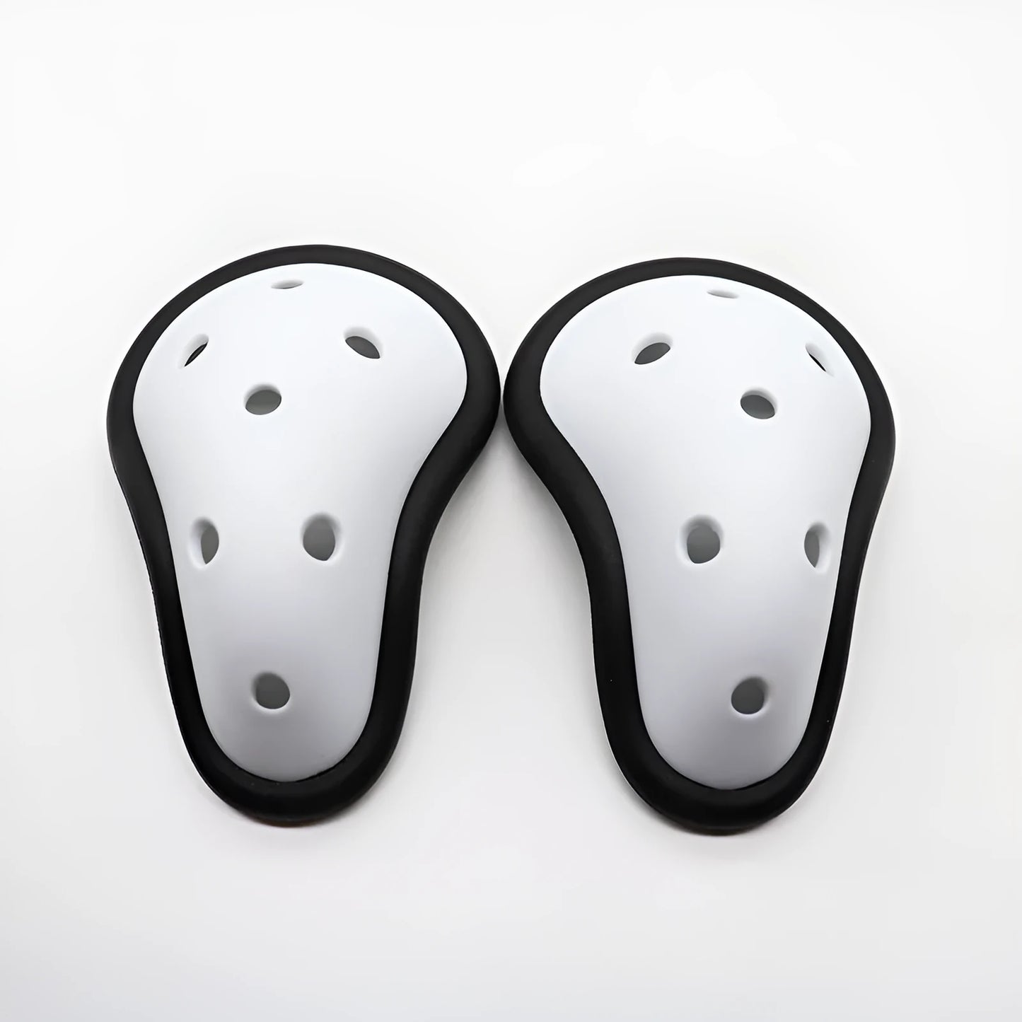 Rubber sports genital protector for adult and children in boxing and hockey.