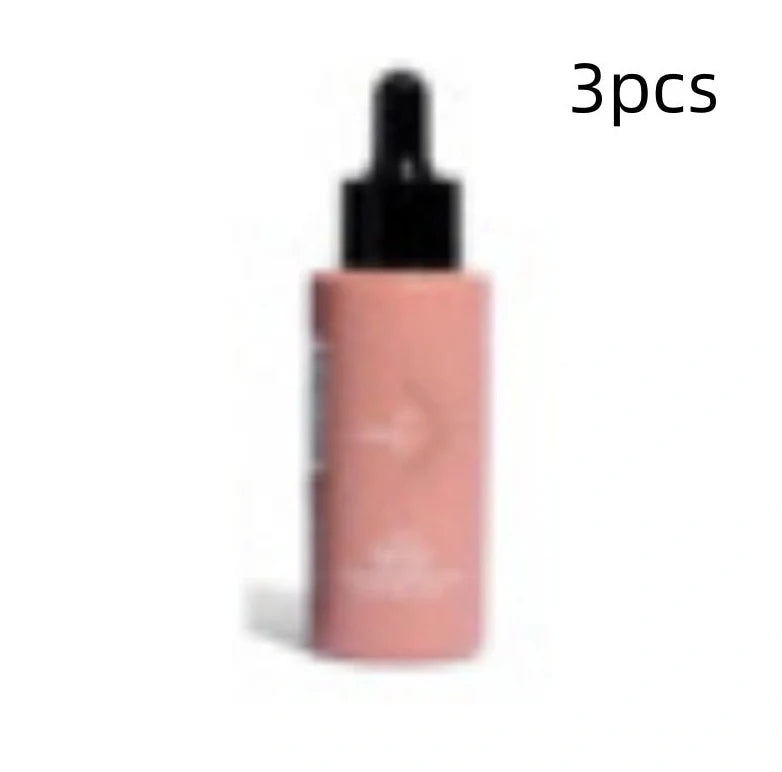 Matte Sun Tanning Black Liquid set with 50ml tanning drops bottle, 75ml flash cream tube, and black essence applicator