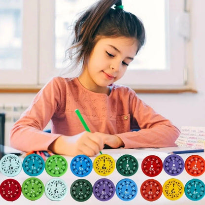 Vibrant Math Fidget Spinners for educational fun and stress relief