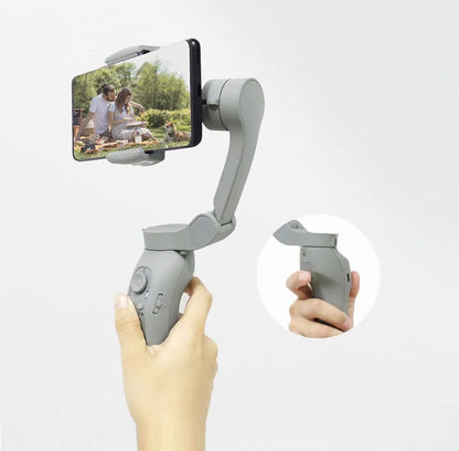 L7B PRO folding three-axis gimbal mobile phone stabiliser with ABS+DC frame for Android and iOS