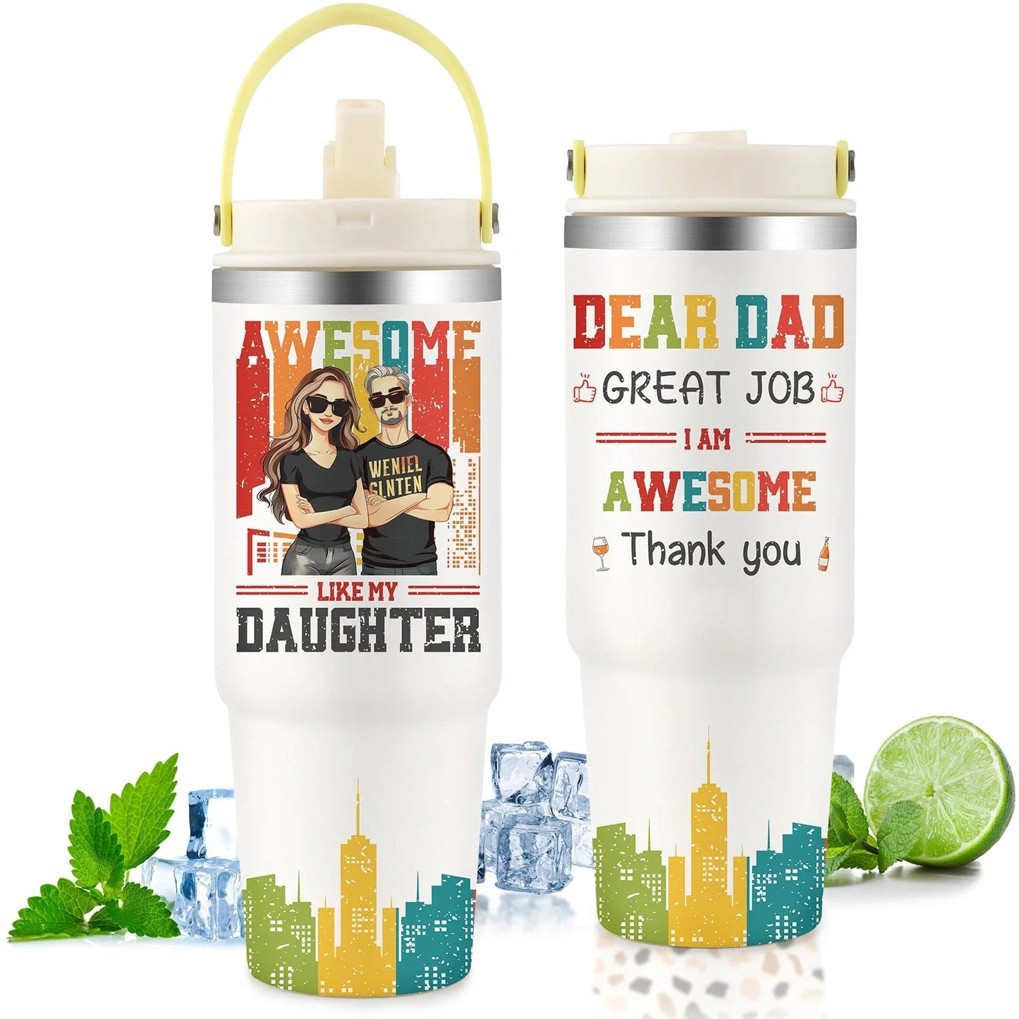 30oz Stainless Steel Cup with durable construction and temperature retention
