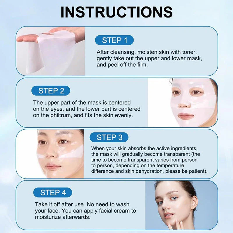 Collagen Overnight Hydrating Facial Masks for firmer, glowing skin