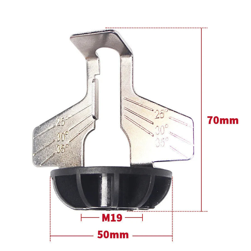 Electric grinding chain accessories saw blade grinding tool with 70mm x 50mm Hilda-001 standard number grinding saw blade set for sharpening and maintaining cutting equipment