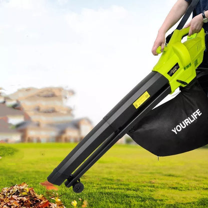Youlefu Electric Leaf Blower Suction Machine with 3000W motor and 40L dust bag