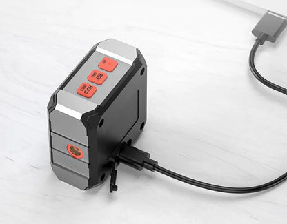 Longyun digital inclinometer with infrared laser measurement, alloy casing, and backlight display