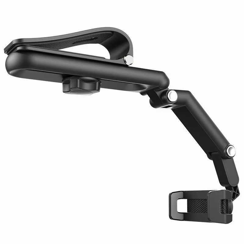Car multi-function mobile phone bracket with one-clip design for windscreen or dashboard mounting.