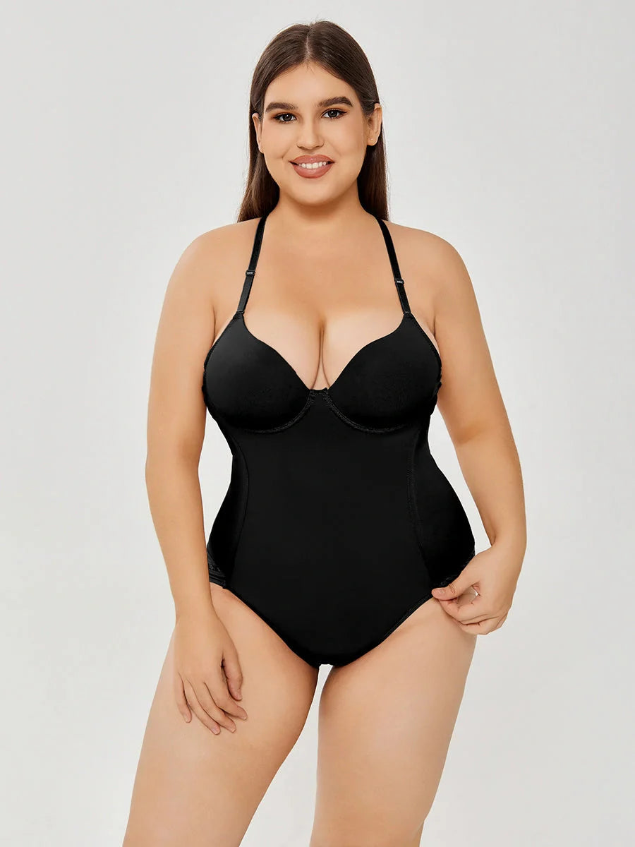 A stylish and versatile suspender jumpsuit in black and khaki colours, suitable for various occasions.
