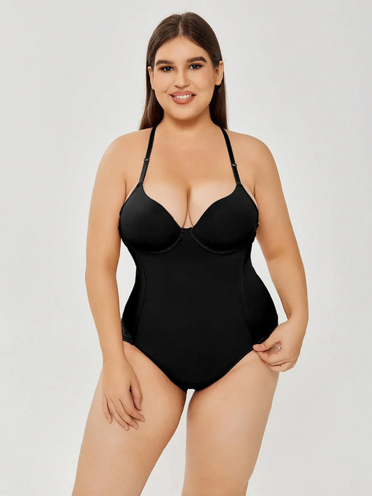 A stylish and versatile suspender jumpsuit in black and khaki colours, suitable for various occasions.