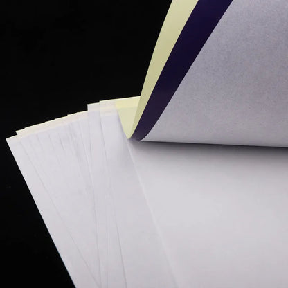 Tattoo transfer paper A4 sheets with transfer paste gel for clear line transfers and quadruple copies