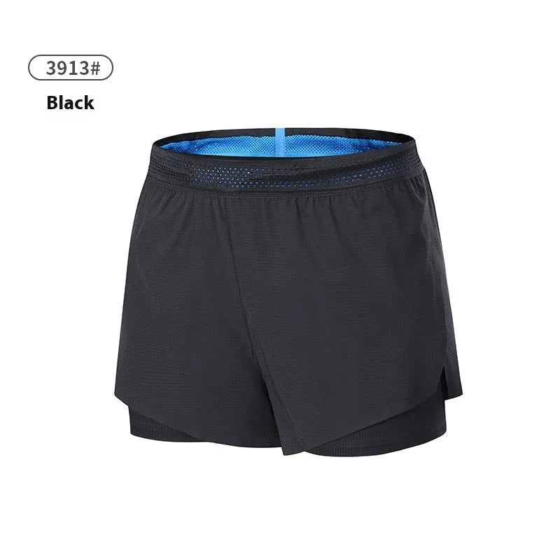 Men's solid-colour polyester basketball shorts with a low-rise waistband, shown in a selection of available colours.