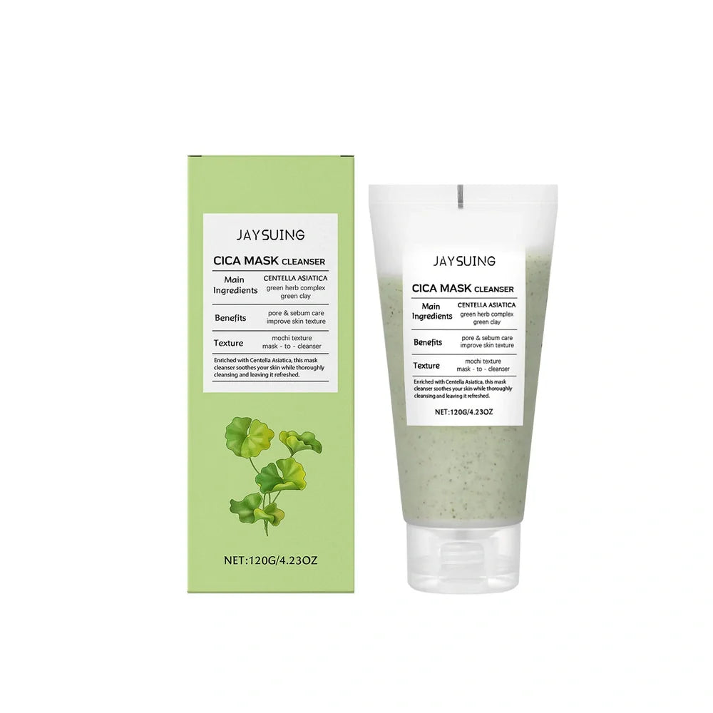Centella Asiatica Soothing Facial Cleanser 120g tube with botanical extracts for facial skincare
