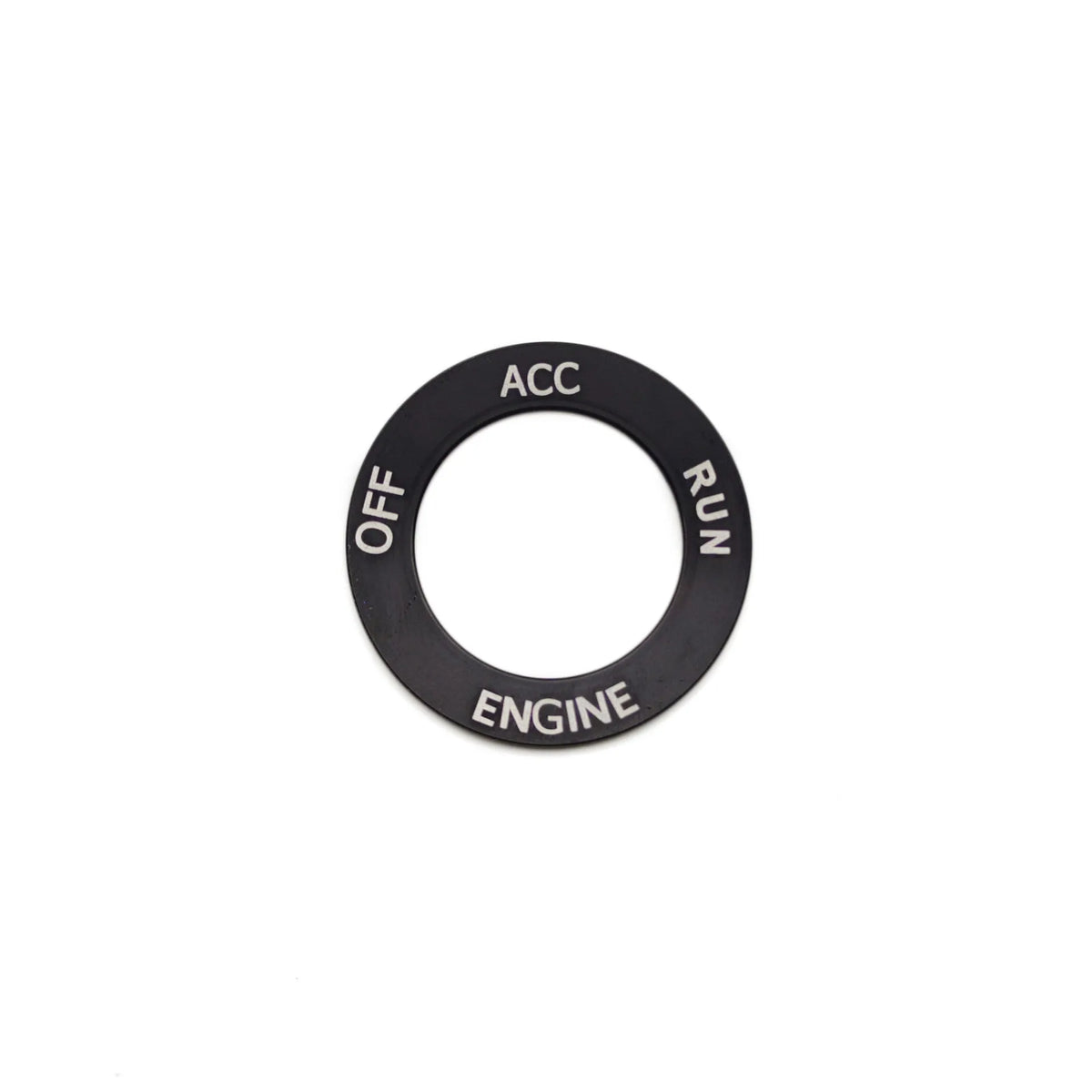 Aluminium alloy decorative ring for Dodge Challenger and Grand Cherokee air conditioning knobs in multiple colours.