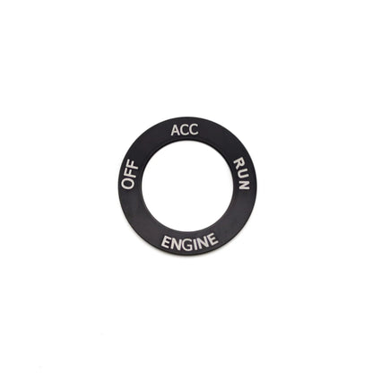Aluminium alloy decorative ring for Dodge Challenger and Grand Cherokee air conditioning knobs in multiple colours.