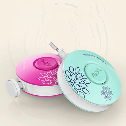 Baby Electric Nail Grinder with silent design and multiple grinding heads