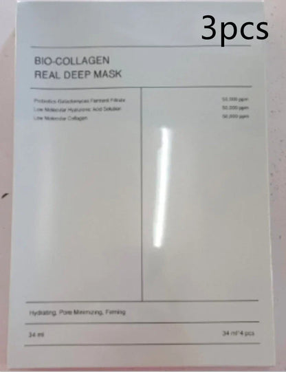 Rejuvenating collagen face mask for hydrating, firming, and brightening skin