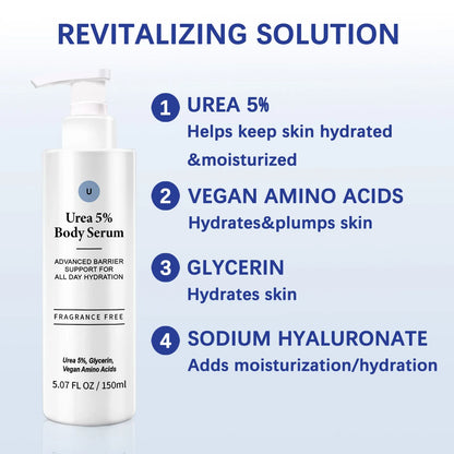 150ml urea moisturising cream container for body hydration and nourishment
