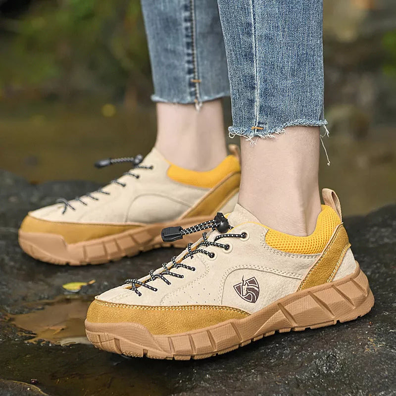 Outdoor Casual Sneaker Mountain Climbing Shoes with wear-resistant rubber sole