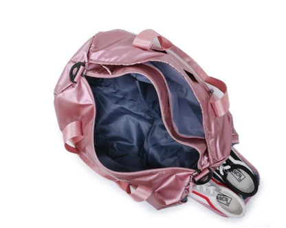 Premium, durable, and waterproof gym bag with multiple compartments and adjustable straps for organized fitness and travel