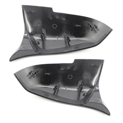 Paint bright black modified horn rearview mirror shells for BMW 3 Series and 4 Series vehicles