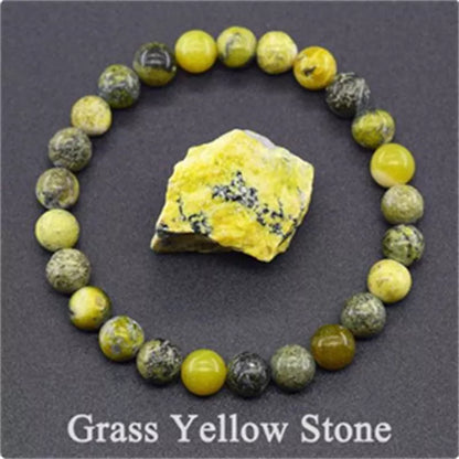 Natural stone tiger eye beaded bracelet for stress relief and yoga