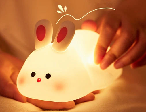 Adorable sheep-themed LED night light with adjustable brightness and 30-minute auto-off timer for kids' bedrooms
