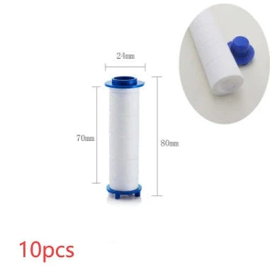 Turbo Propeller Shower Head with 360° fan extension and holder for a luxurious shower experience