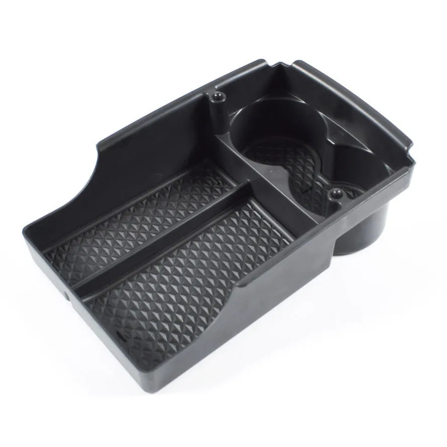 Tesla Model 3 and Model X/S centre console storage box retrofit organiser with plastic construction