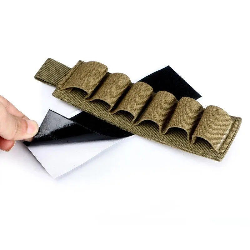 Tactical 6-hole storage organiser made from 1000D nylon fabric showing six compartments