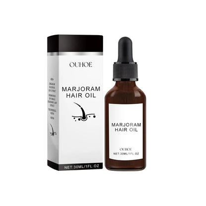 30ml Marjoran Mi Hair Oil Moisture Replenishment Essence bottle for dry hair repair.