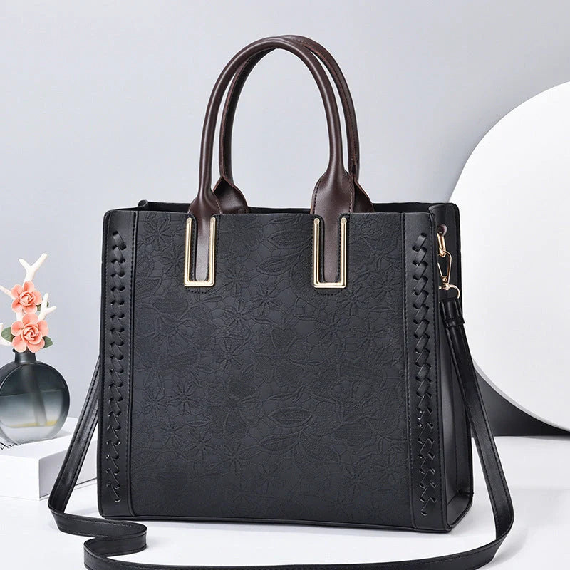 Adjustable PU Leather Shoulder Bag for Women in various colours