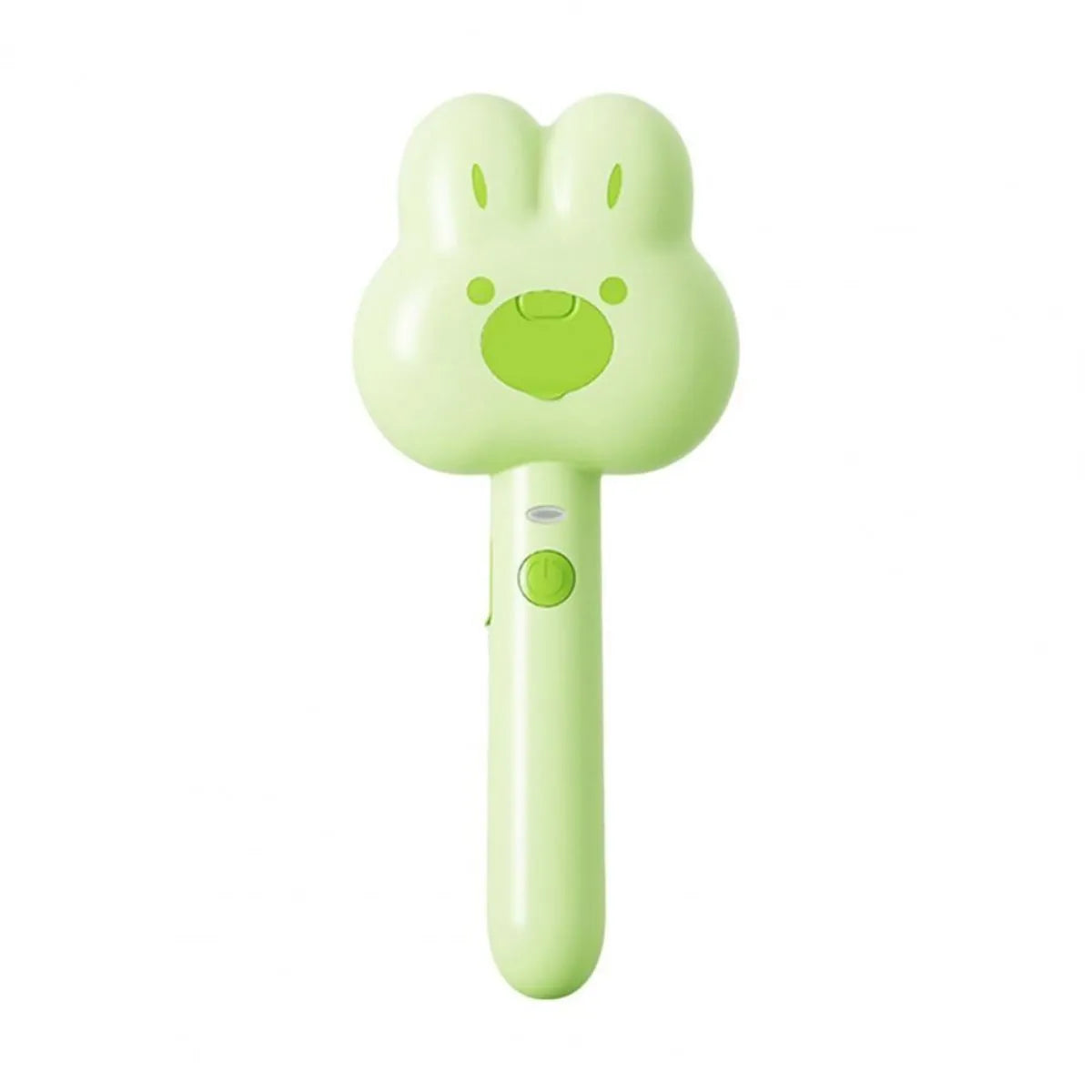 Rechargeable pet steam grooming comb in green, pink or white with cartoon design