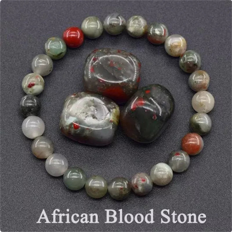Natural stone tiger eye beaded bracelet for stress relief and yoga