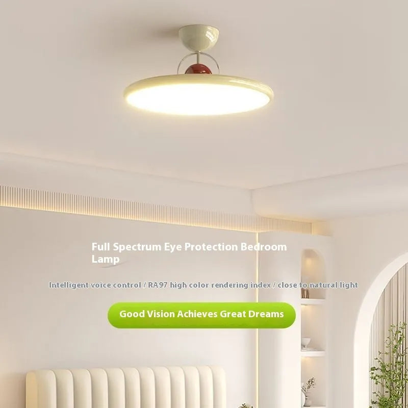 Modern Nordic ceiling light panel with full spectrum eye protection technology in dimmable LED design