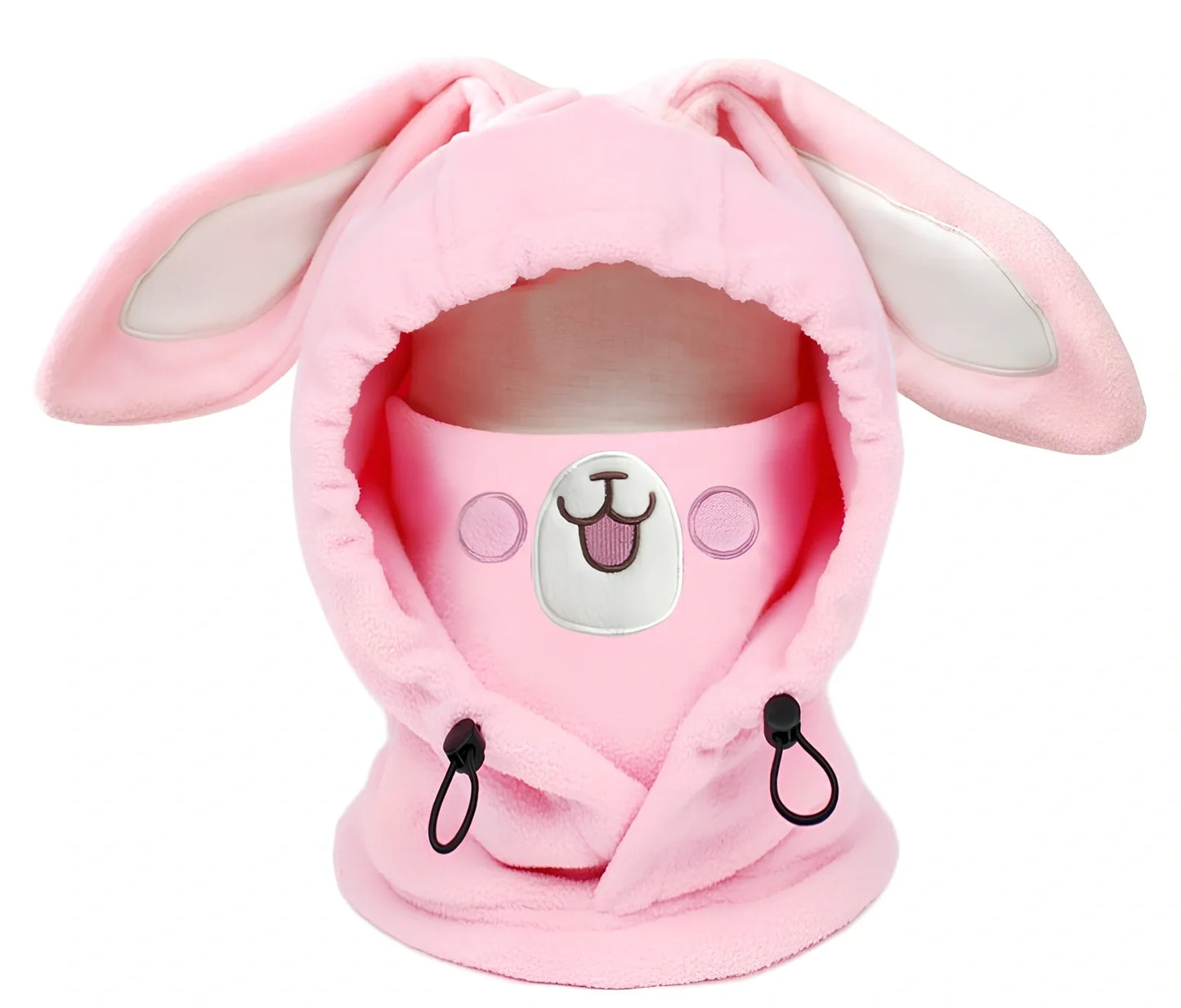 Ski helmet cover with cartoon animal designs including brown bear and white bear patterns for winter sports