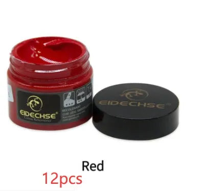 50ml leather repair cream colour restorer paste for car seats, sofas, shoes and wallets in multiple colours