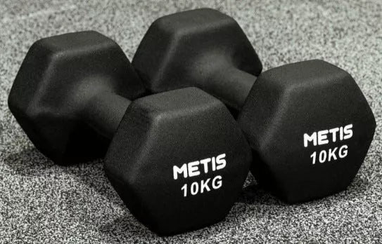 Yiling Hexagonal Household Dumbbells in various colours and weights