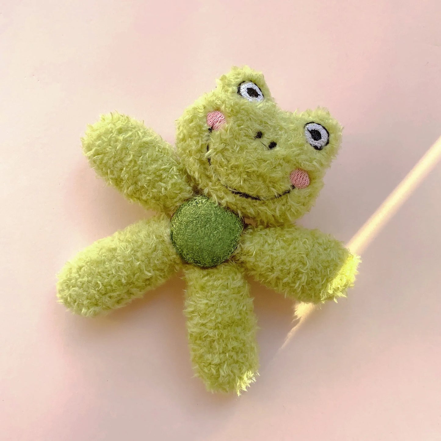 Edible catnip ball chewing toy in character design for indoor cats