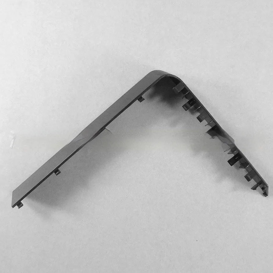 Black and white plastic hard drive PCB cover for 3.5-inch drives, shown from above.